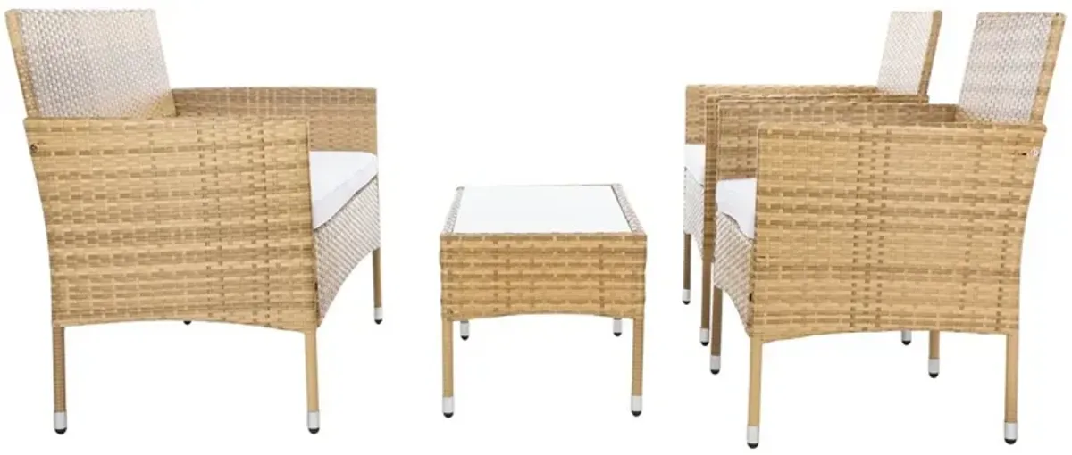 ABDUL 4PC LIVING SET