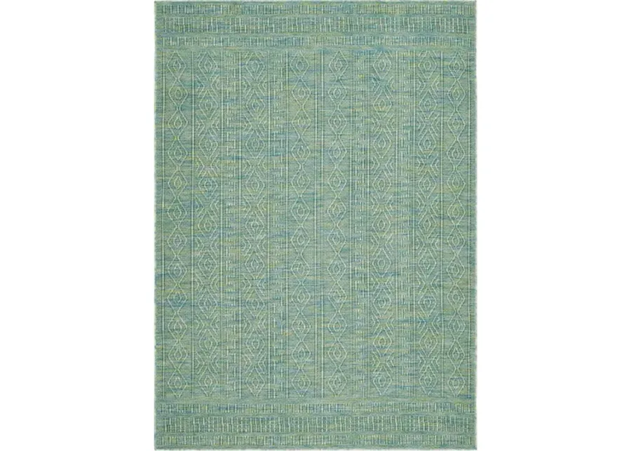 Terrace TRC-2307 6'7" x 9' Machine Woven Rug