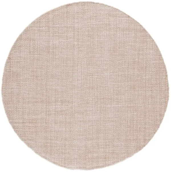MONTAUK 476 BEIGE 6' x 6' Round Round Rug