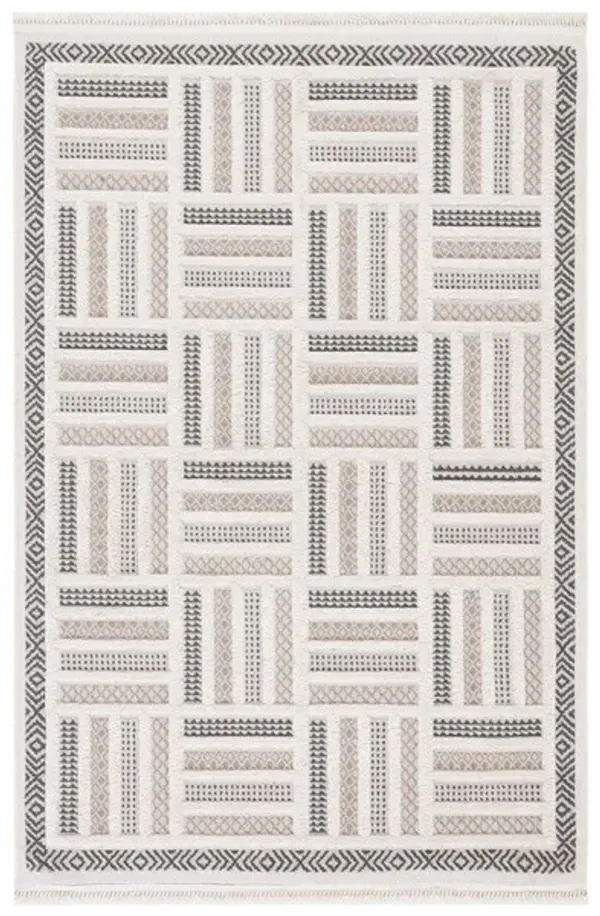URBAN 212 Beige 4' X 6' Small Rectangle Rug