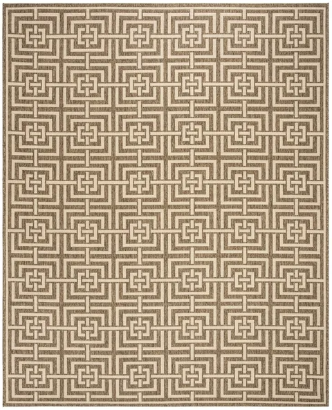 LINDEN 128 Collection LND128D-9 Beige / Cream 9' X 12'