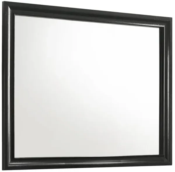 Biarritz Rectangular Dresser Mirror Black