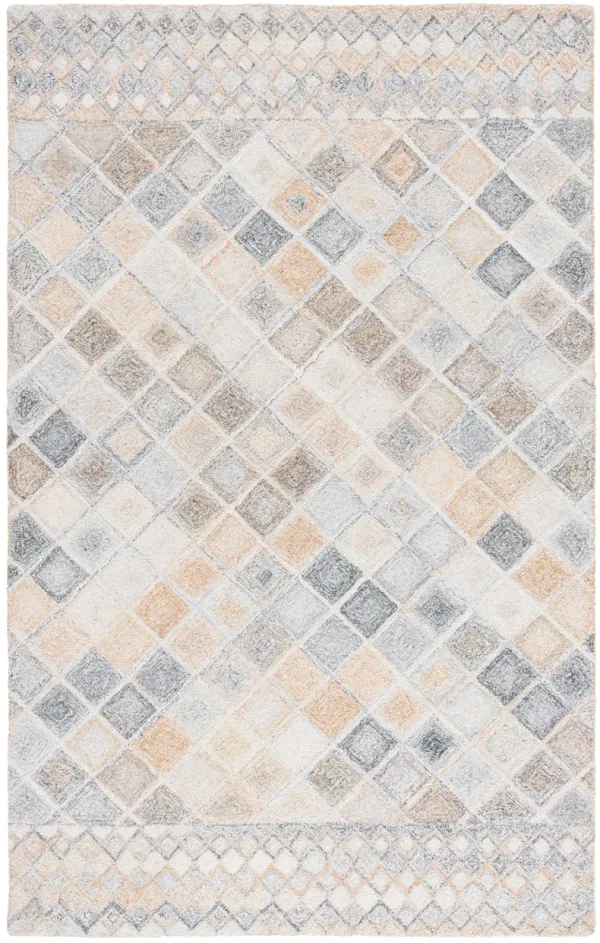 RENEWAL Hand Tufted 4' x 6' area rug