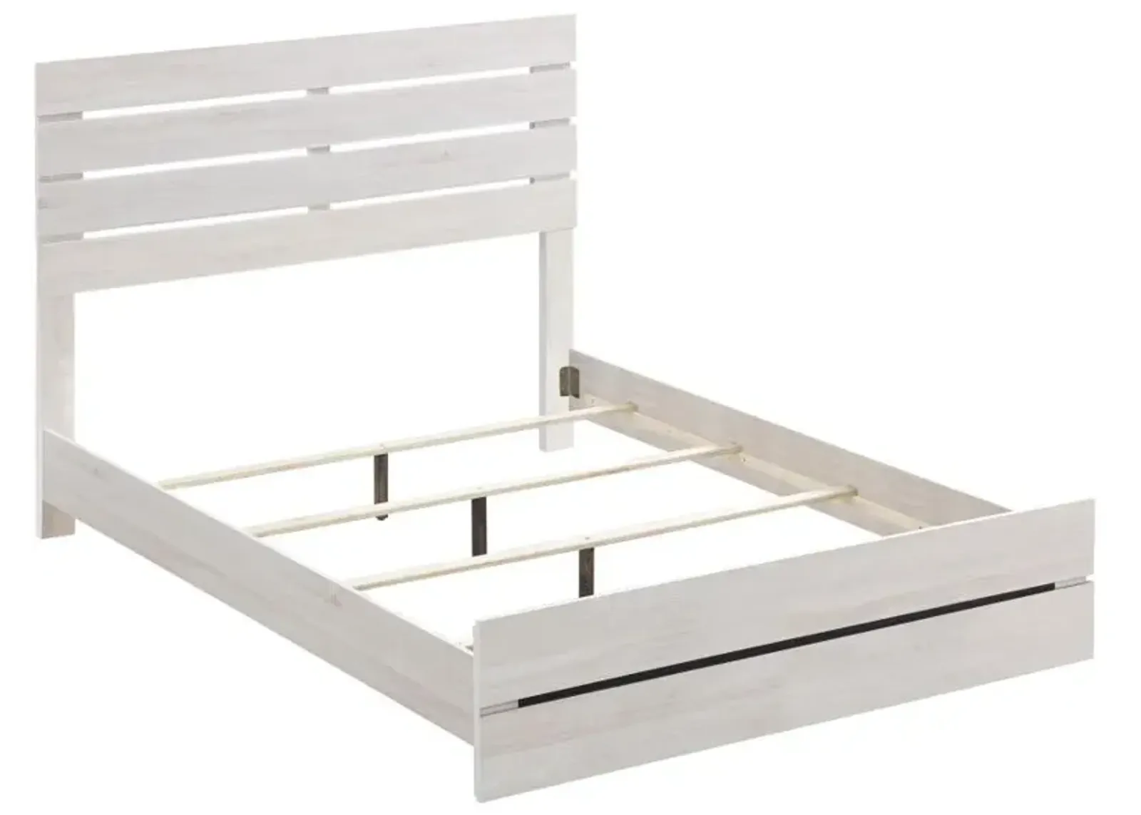 Brantford Eastern King Panel Bed Coastal White