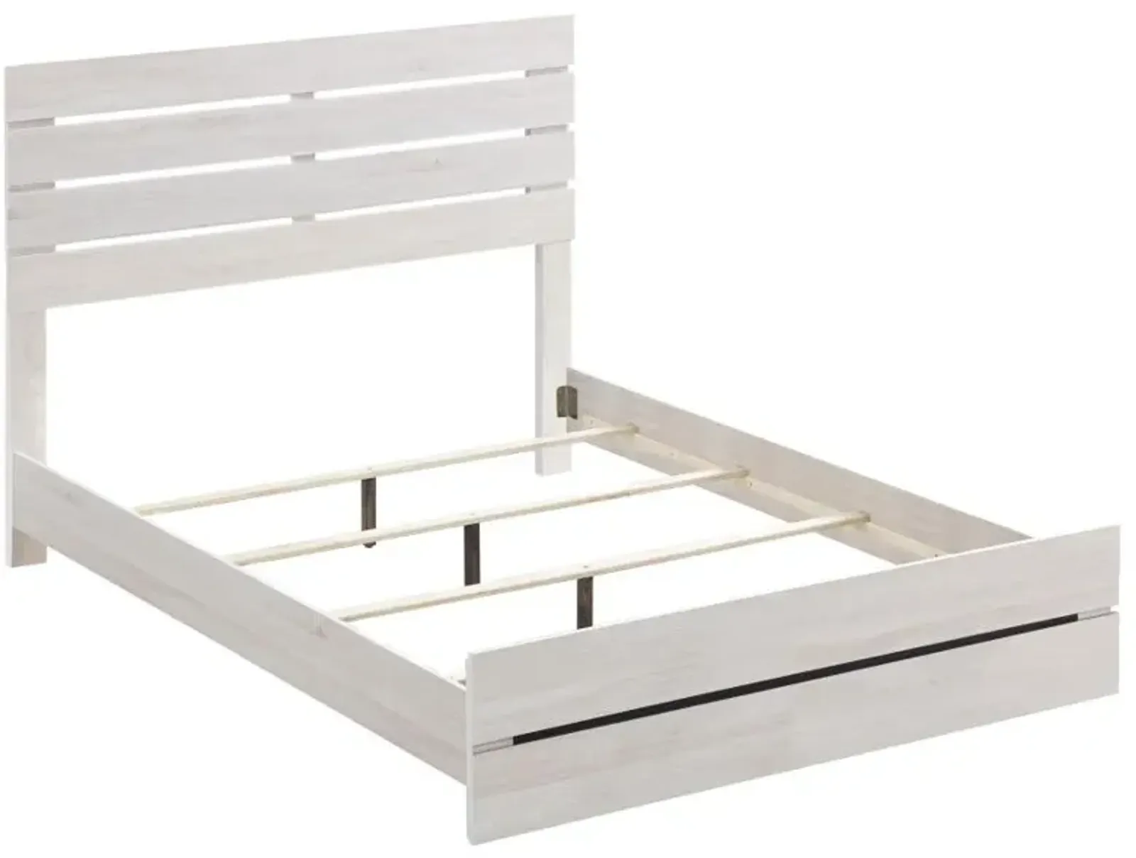 Brantford Eastern King Panel Bed Coastal White