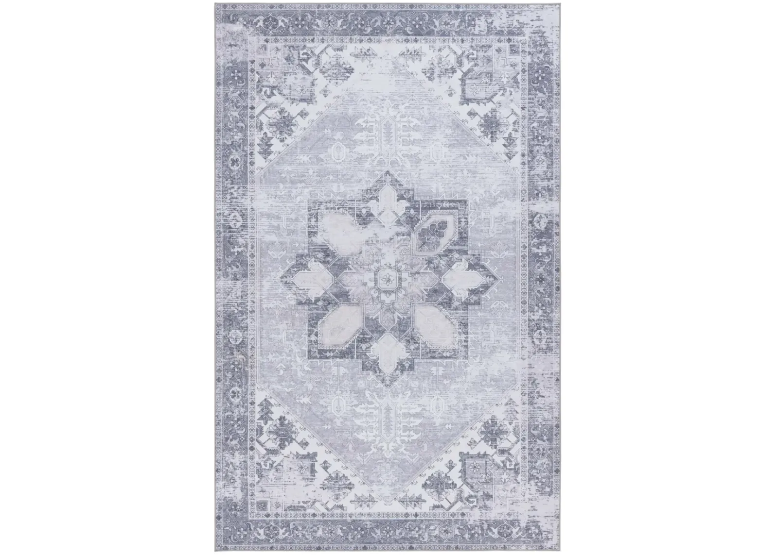 TUCSON 102 M/W S/R LIGHT GREY 6' x 9' Medium Rectangle Rug