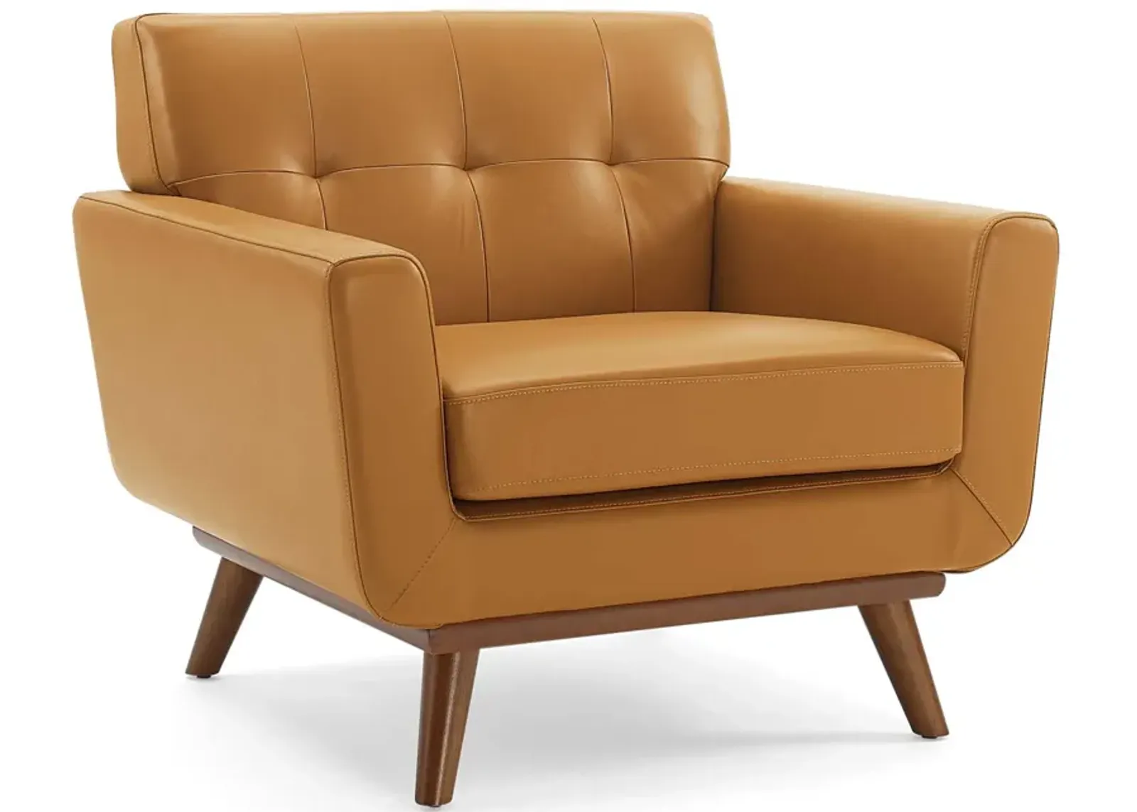 Engage Top-Grain Leather Armchair