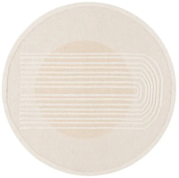 RODEO DRIVE Hand Tufted 6' x 6' Round area rug