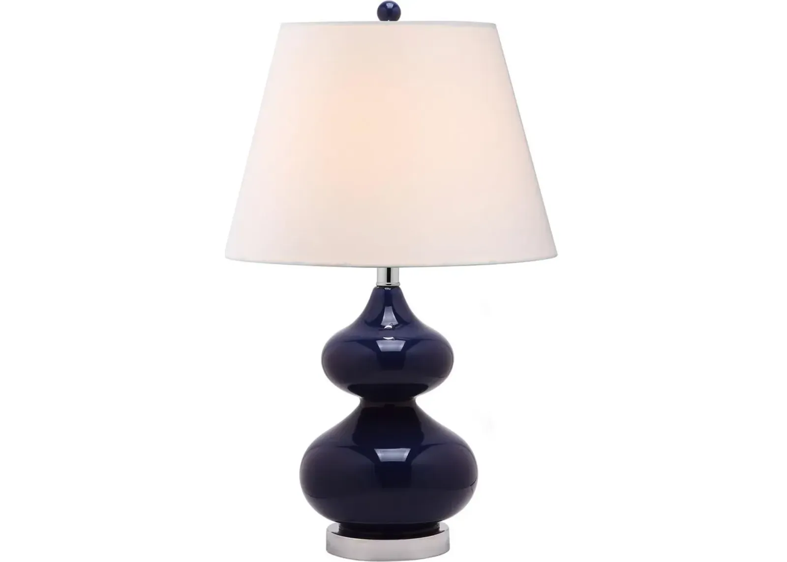 Eva 24-Inch H Double Gourd Glass Lamp