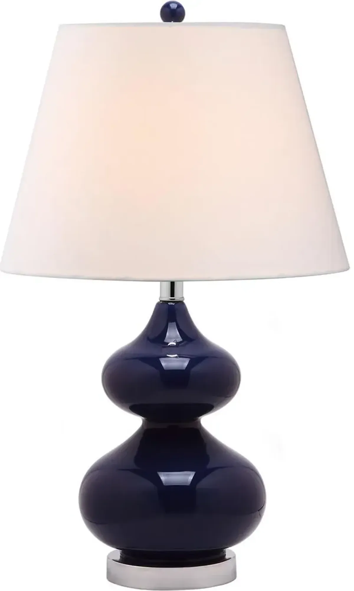 Eva 24-Inch H Double Gourd Glass Lamp