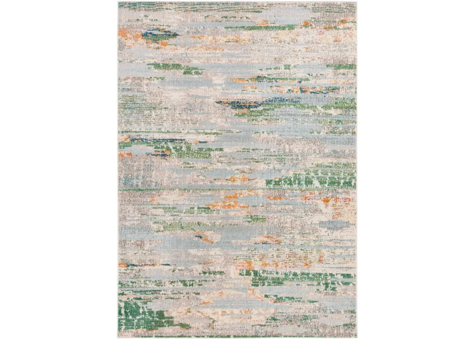 MADISON 419 GREEN  8' x 10' Large Rectangle Rug