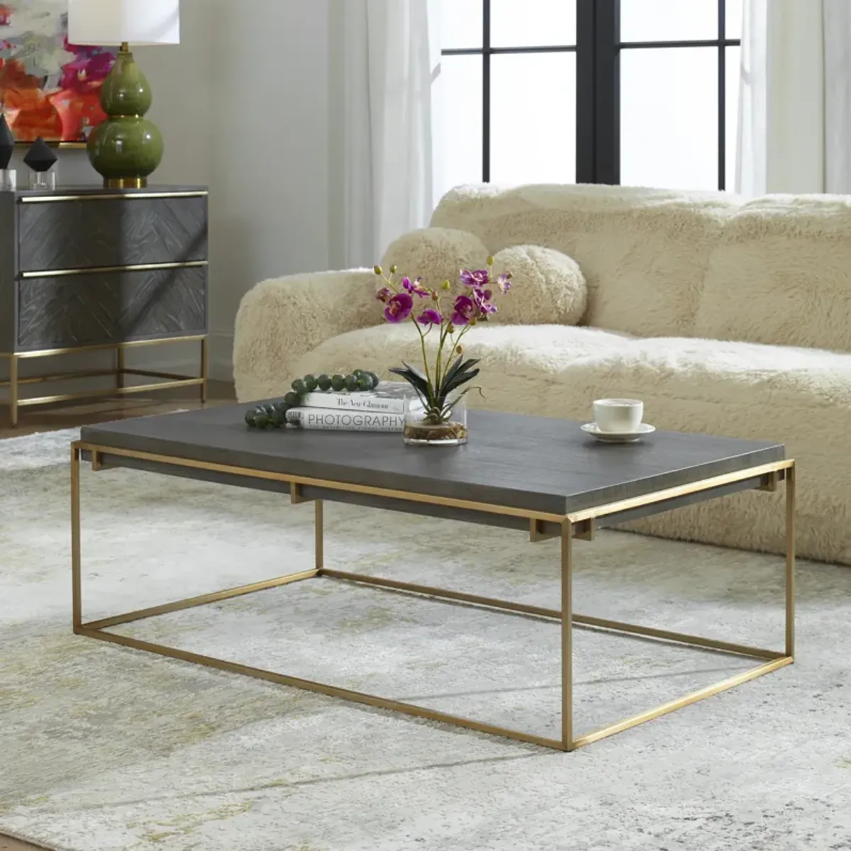 Surround Sark Walnut Coffee Table