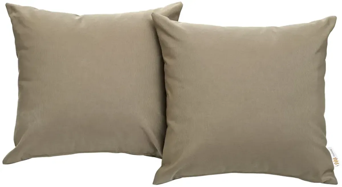 Convene Two-Piece Outdoor Patio Pillow Set