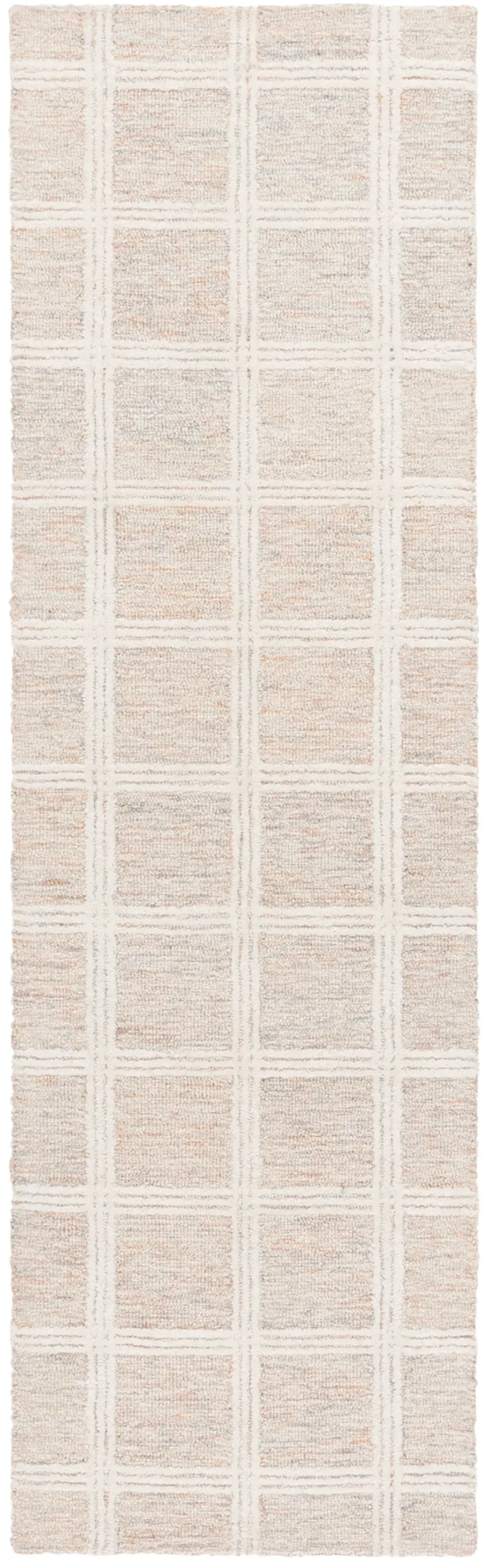 PINE 103 RUST  2'-3' x 8' Runner Rug