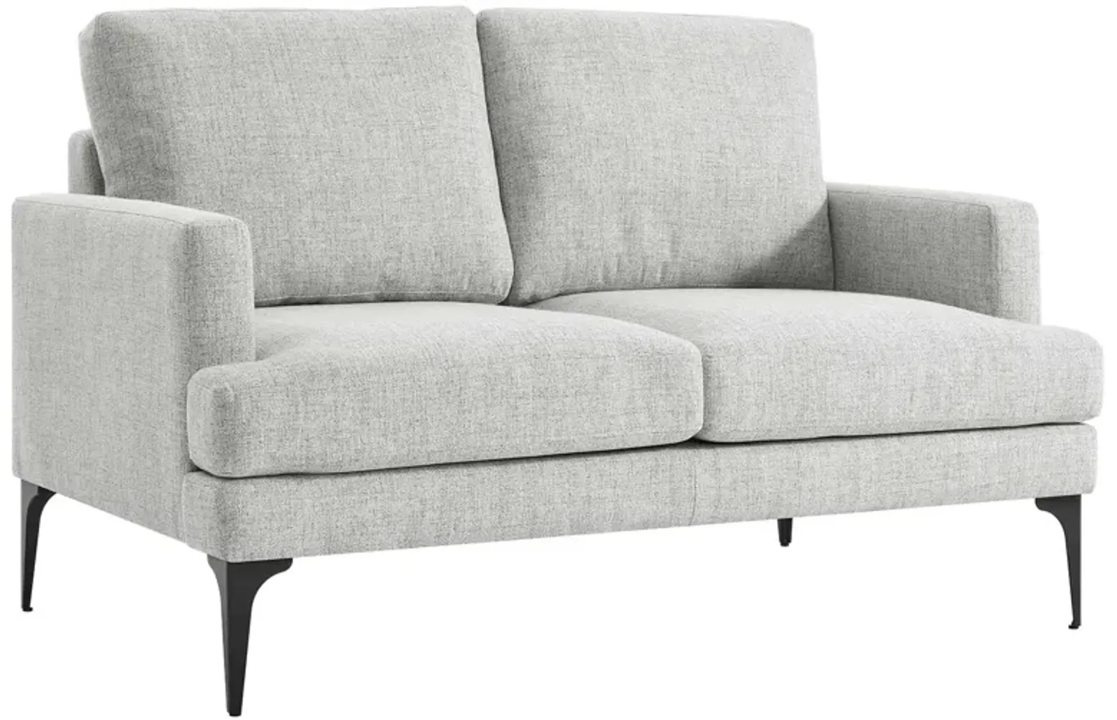 Evermore Upholstered Fabric Loveseat