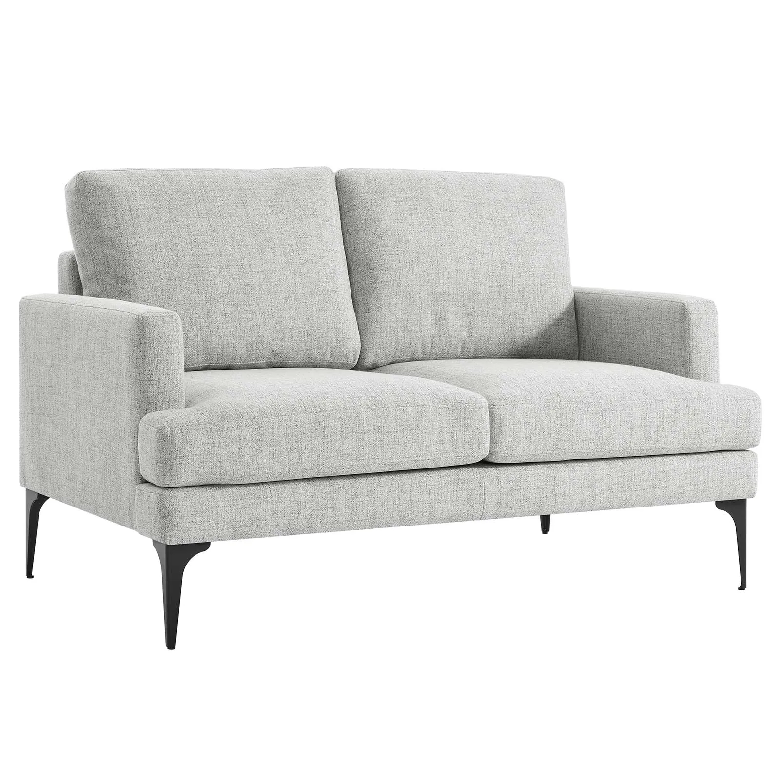 Evermore Upholstered Fabric Loveseat