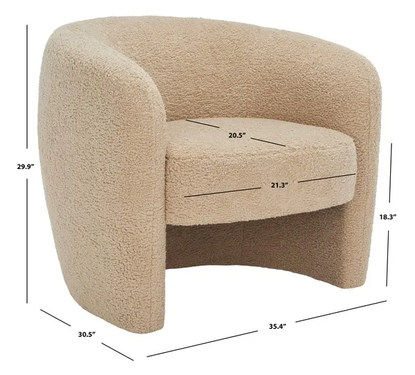 Everly Barrel Back Accent Chair