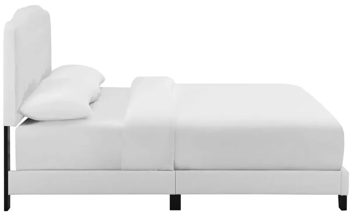 Amelia Full Upholstered Fabric Bed