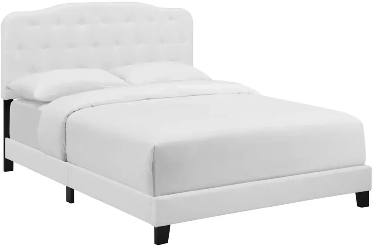 Amelia Full Upholstered Fabric Bed