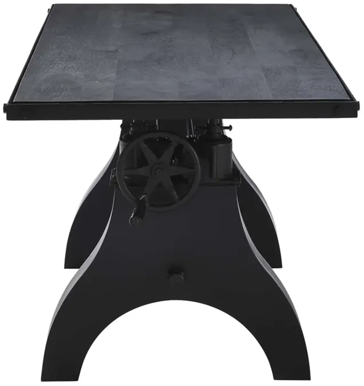 Genuine 60" Crank Adjustable Height Dining Table and Computer Desk