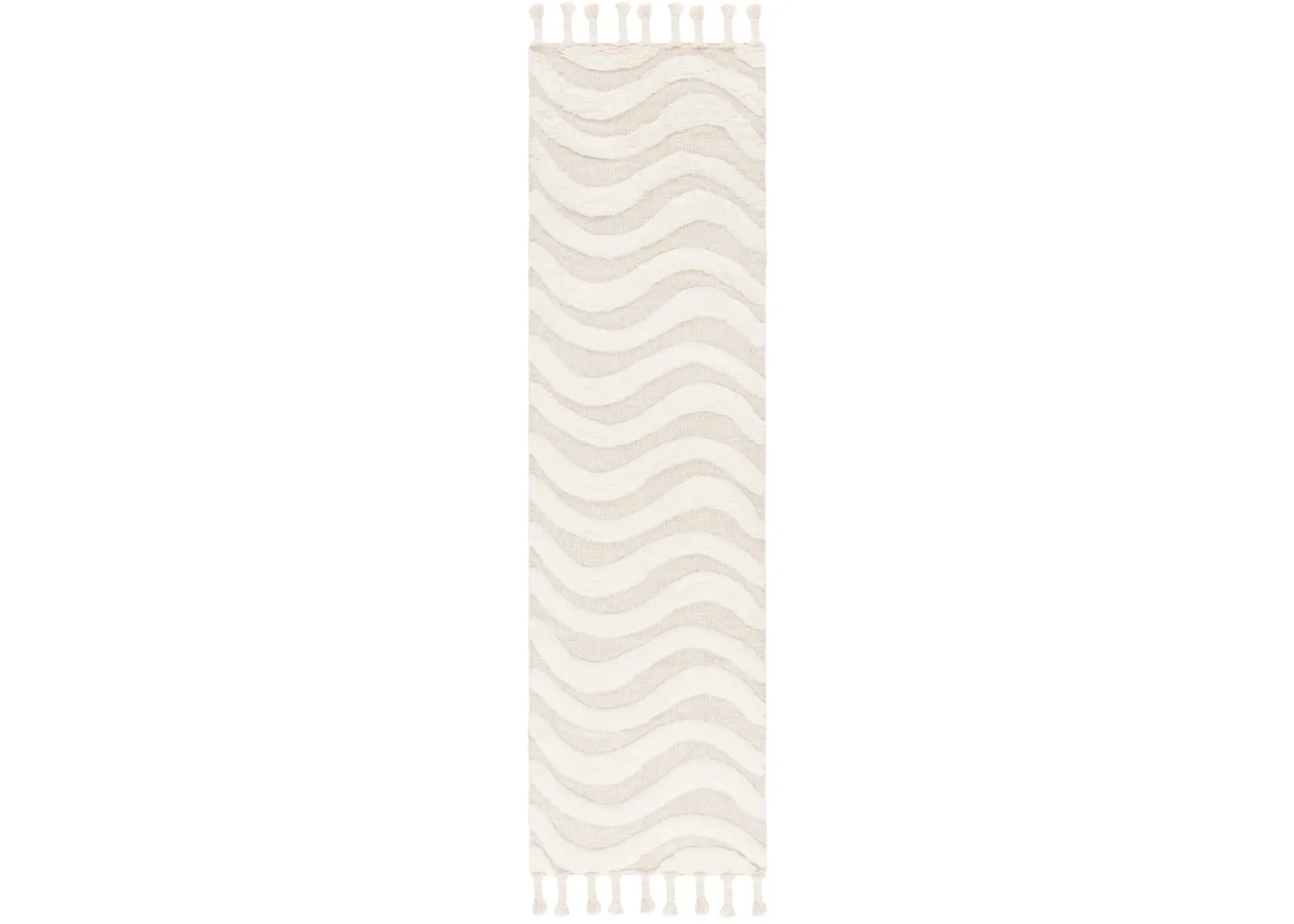 CASABLANCA 468 IVORY  2'-3' x 8' Runner Rug