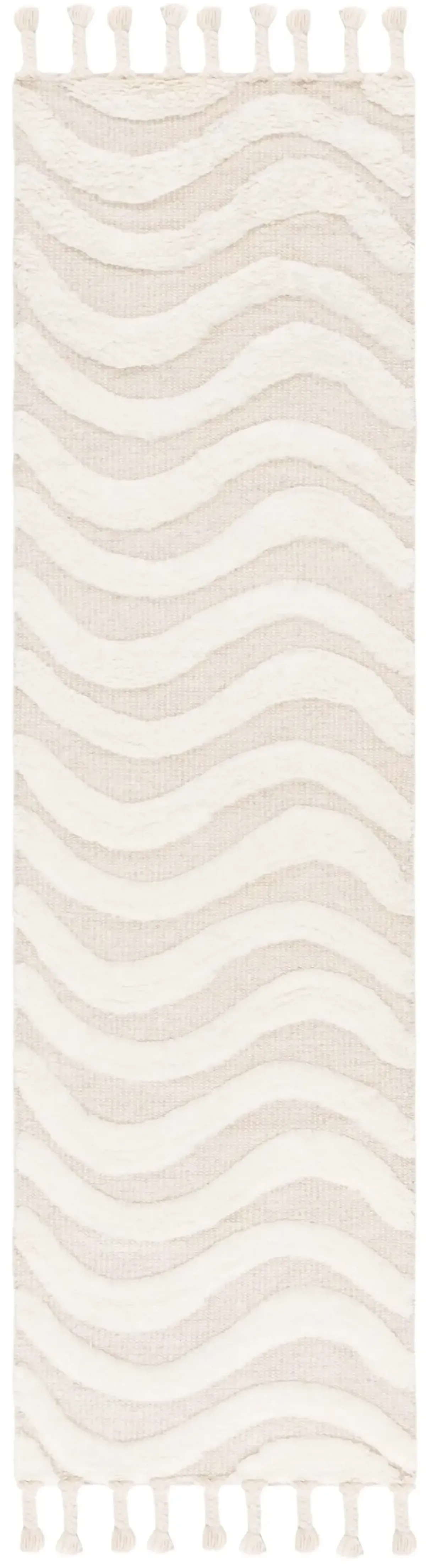 CASABLANCA 468 IVORY  2'-3' x 8' Runner Rug