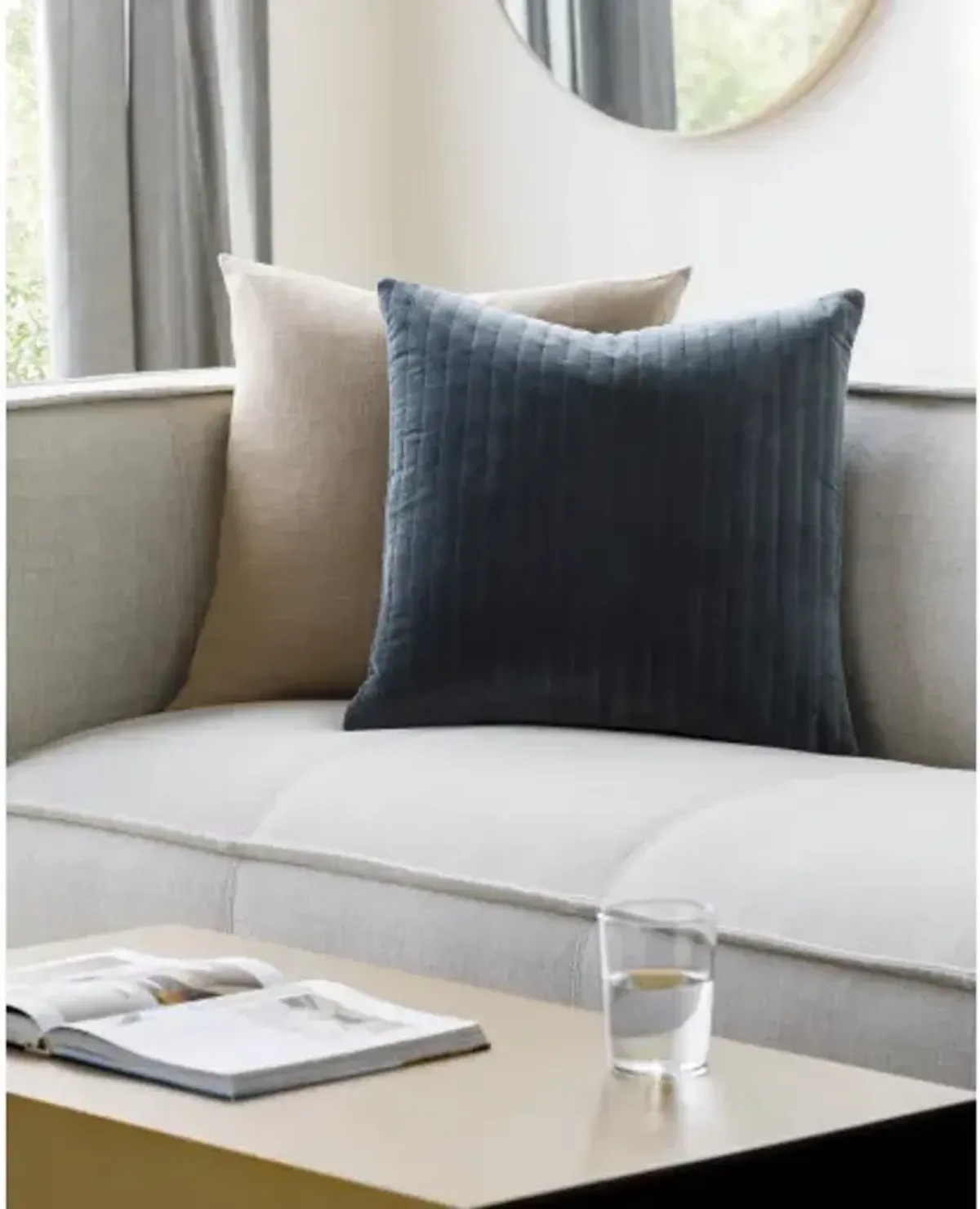 Digby DIG-001 22"L x 22"W Accent Pillow  - Poly Insert