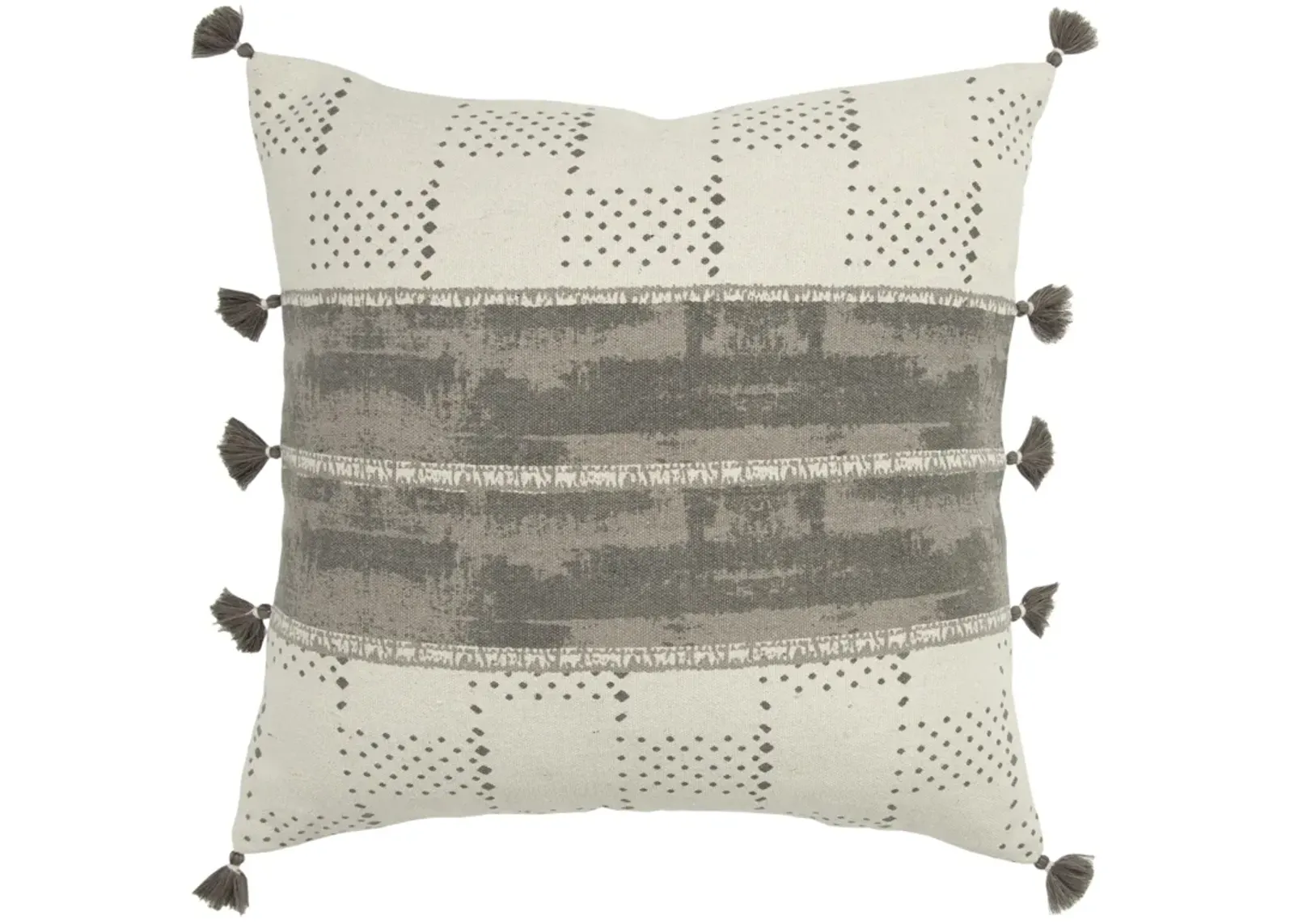 Donny Osmond Panel Gray Pillow