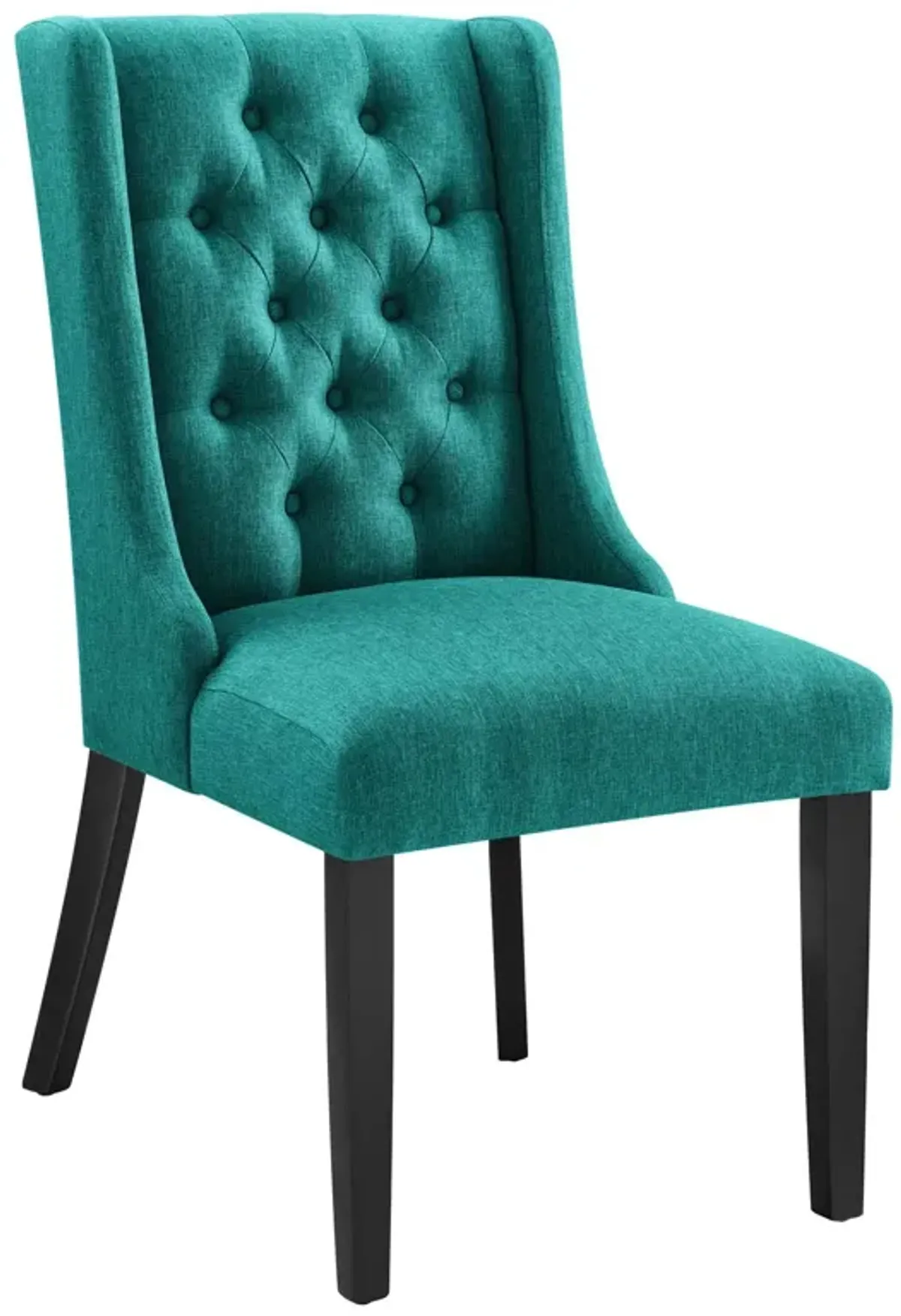 Baronet Button Tufted Fabric Dining Chair