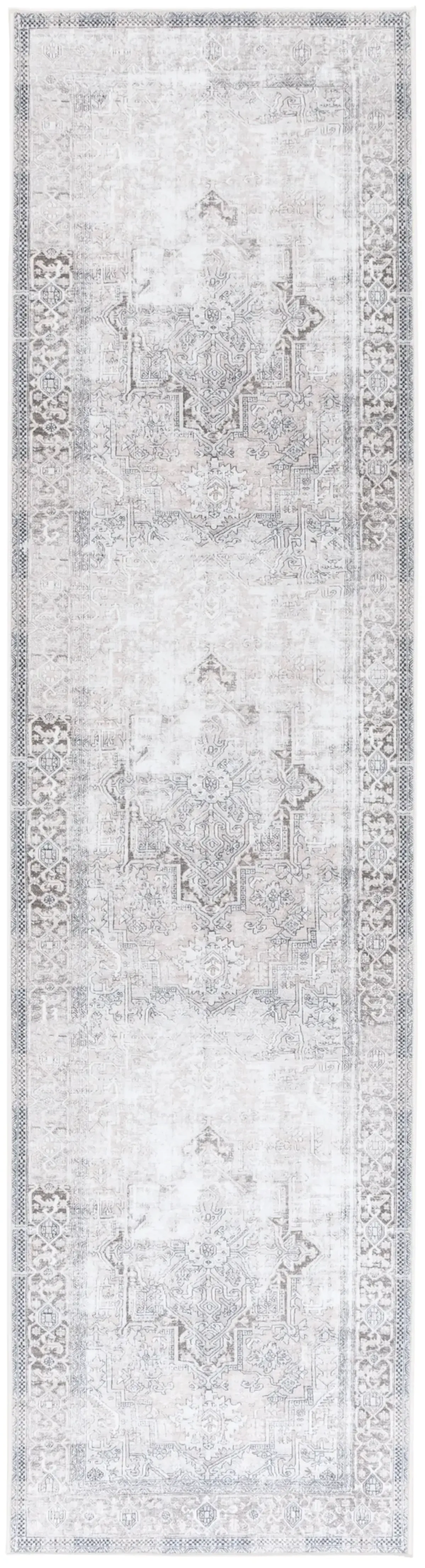 ORLANDO 766 TAUPE  2'-2' x 8' Runner Rug