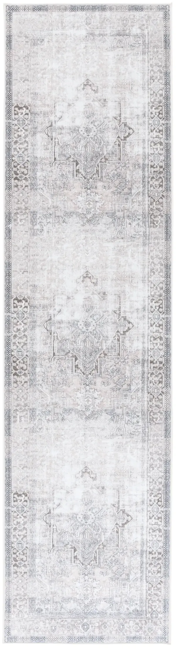 ORLANDO 766 TAUPE  2'-2' x 8' Runner Rug