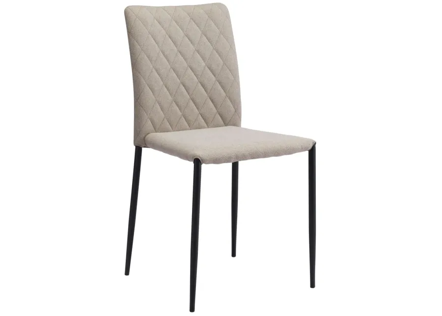 Harve Dining Chair (Set of 2) Beige