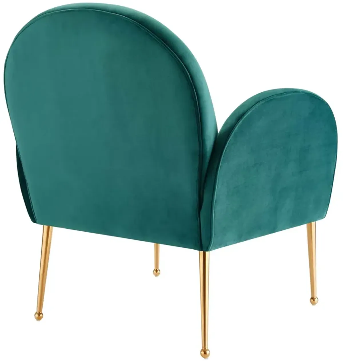 Transcend Performance Velvet Armchair