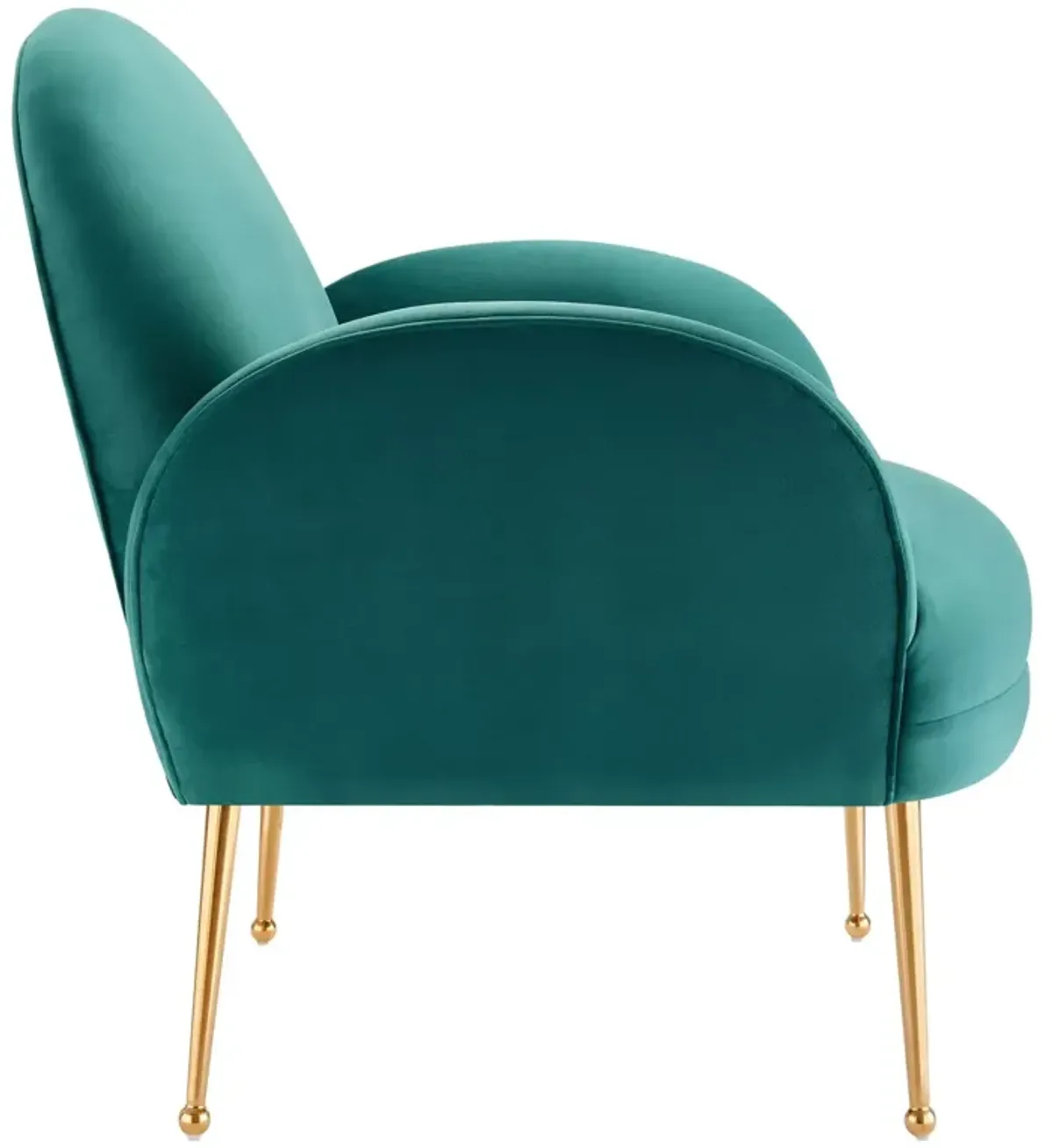 Transcend Performance Velvet Armchair