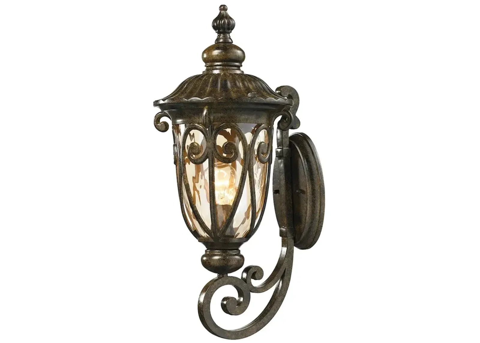 Logansport 22" High 1-Light Outdoor Sconce - Hazelnut Bronze