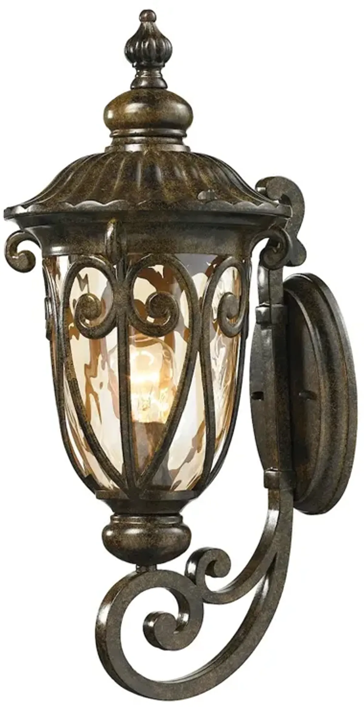 Logansport 22" High 1-Light Outdoor Sconce - Hazelnut Bronze