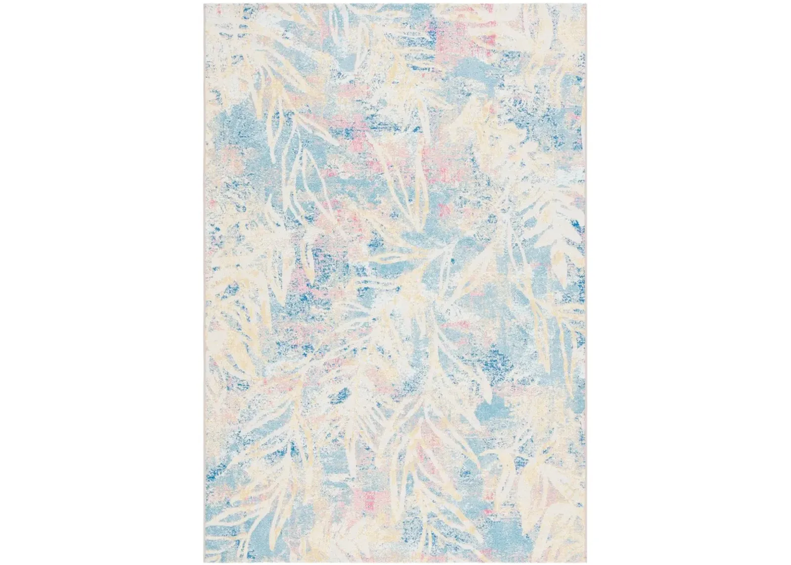 BARBADOS 512 Blue 4' X 6' Small Rectangle Rug