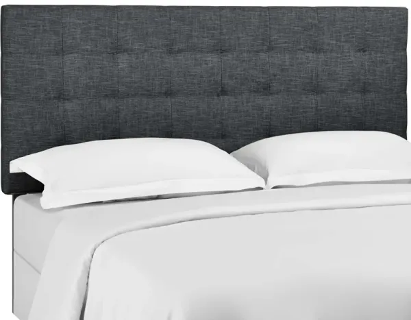 Paisley Tufted Twin Upholstered Linen Fabric Headboard