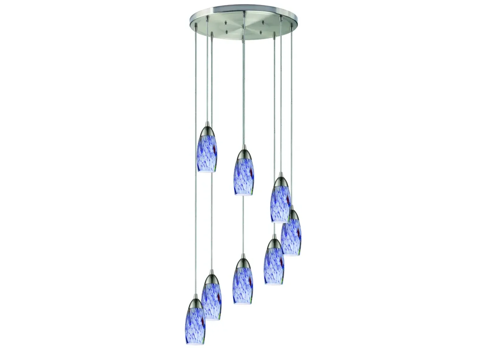 Milan Configurable Multi Pendant - Satin Nickel