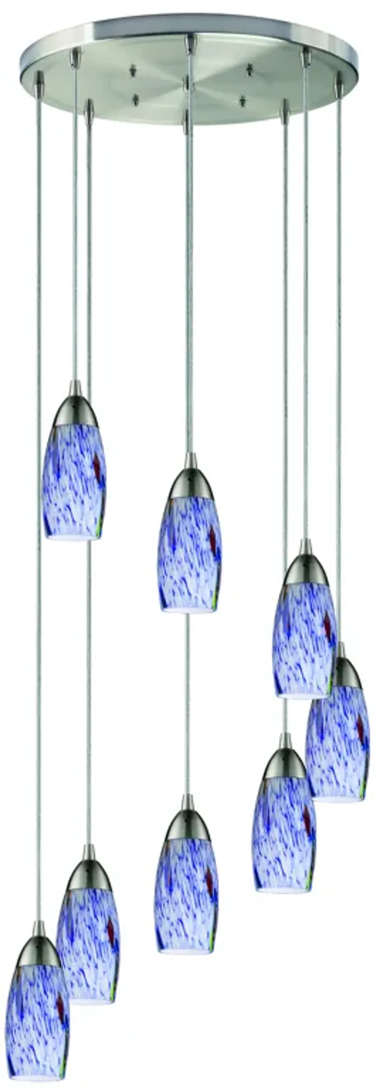 Milan Configurable Multi Pendant - Satin Nickel