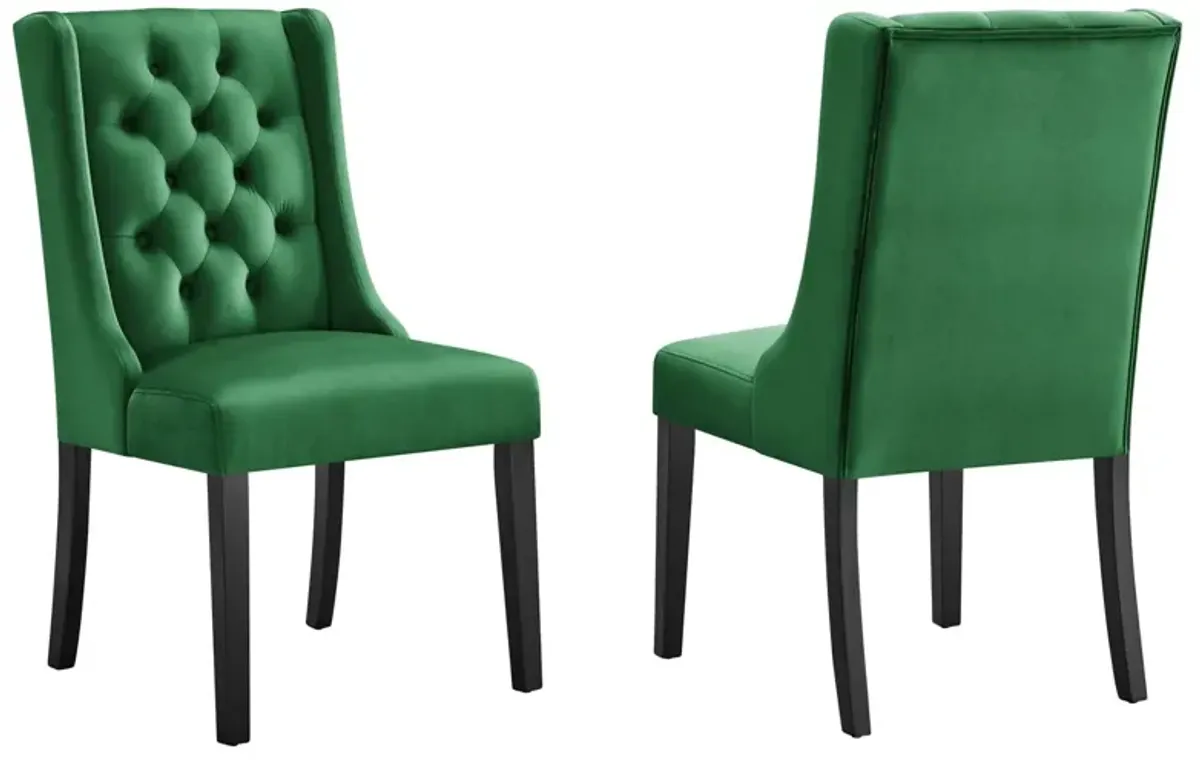 Baronet Performance Velvet Dining Chairs - Set of 2