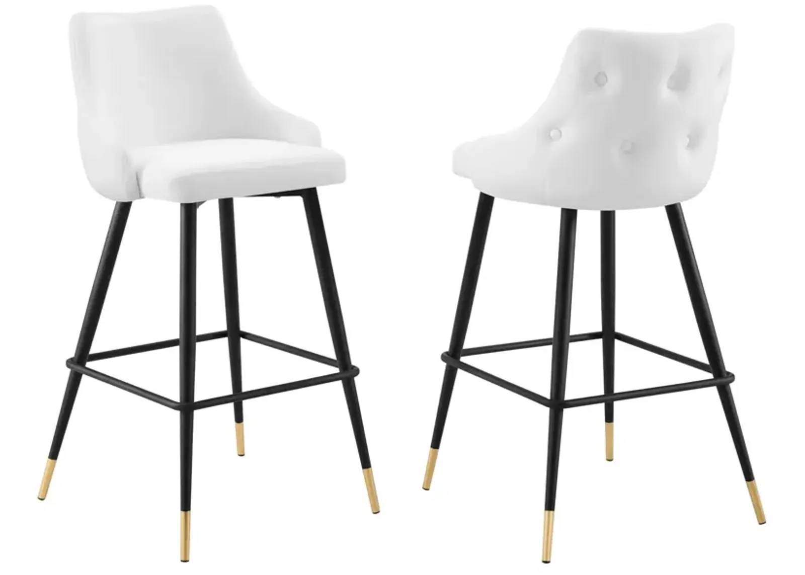 Adorn Performance Velvet Bar Stool Set of 2