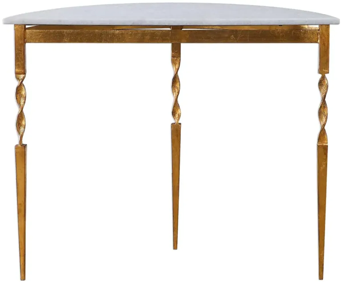 Imelda Demilune Console Table