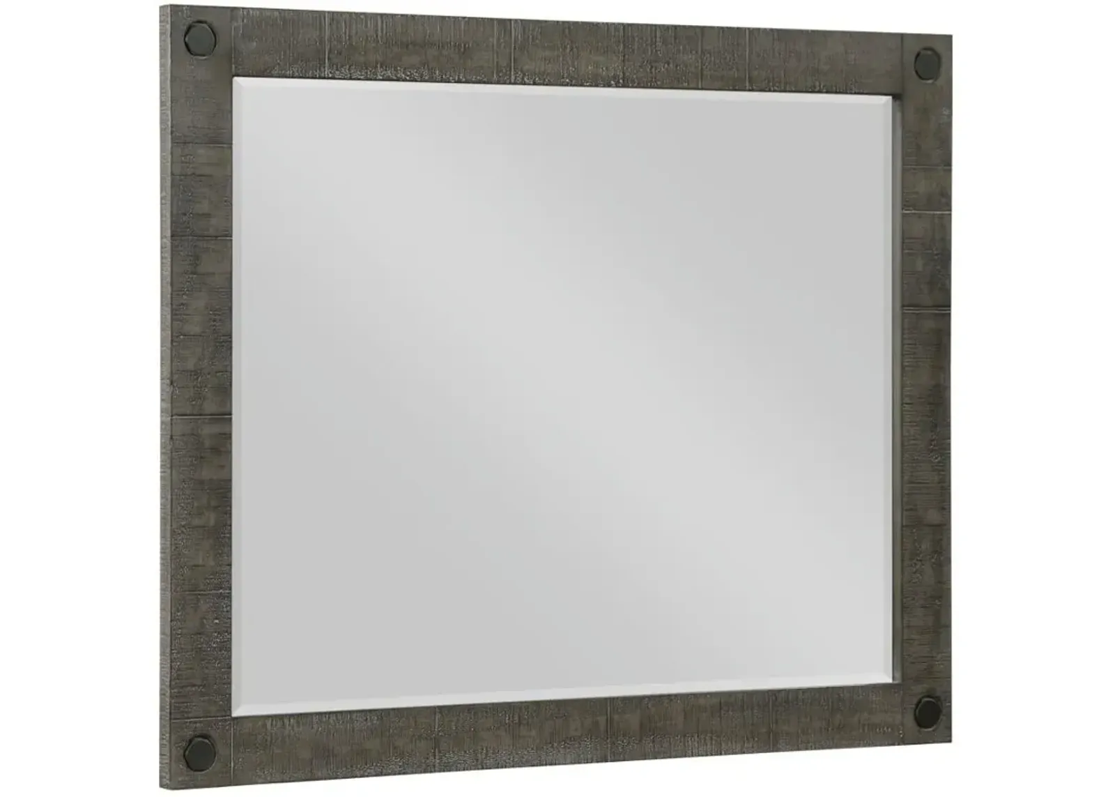 Lilith Rectangular Dresser Mirror Distressed Grey