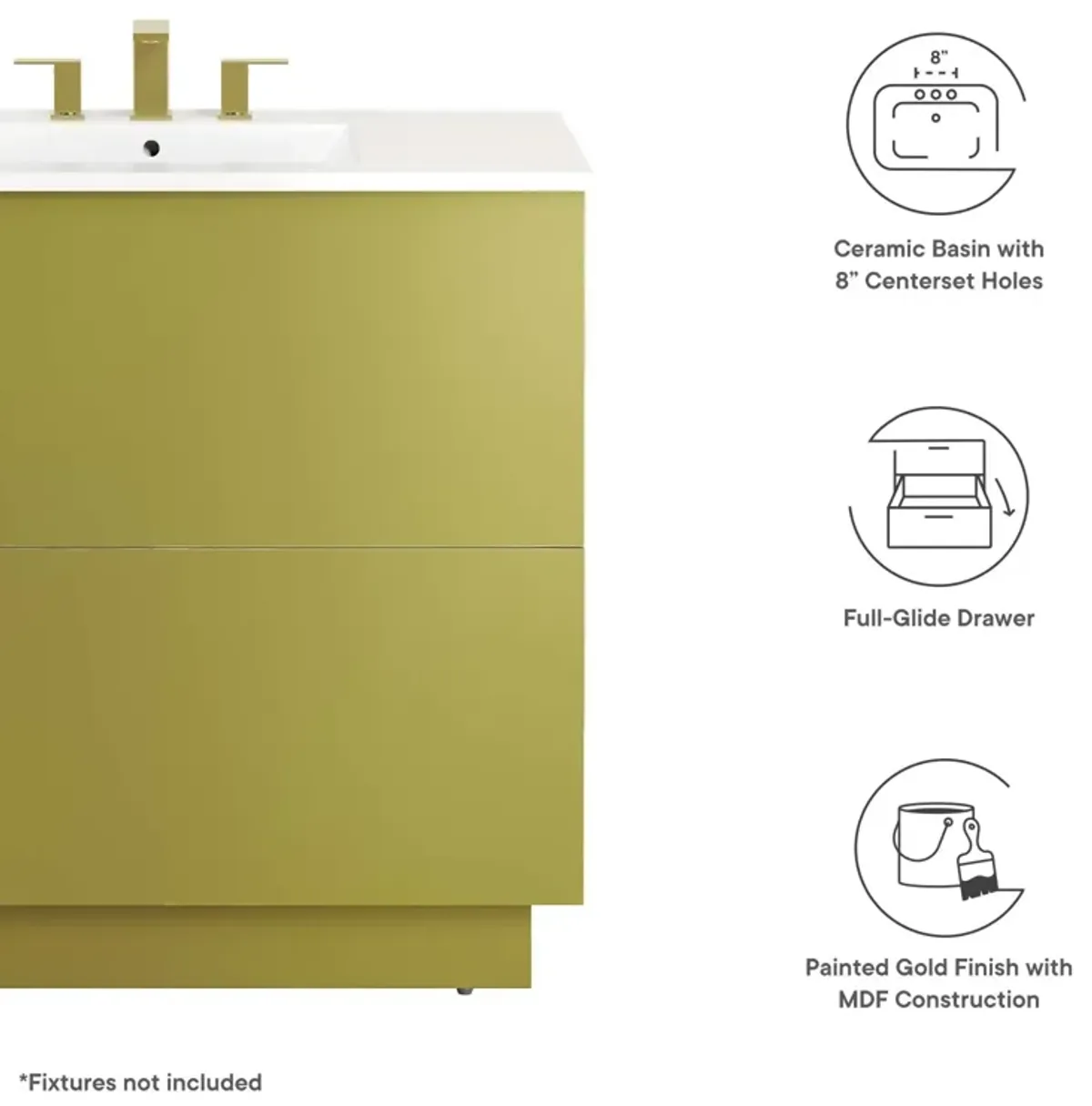 Quantum 36" Bathroom Vanity