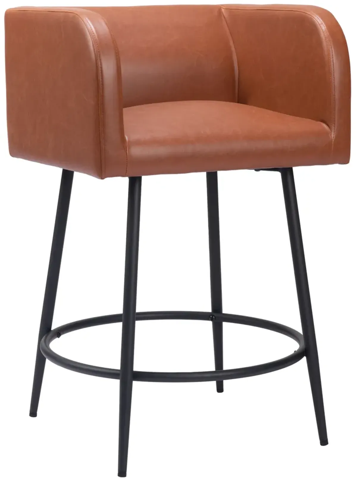 Horbat Counter Stool (Set of 2) Brown