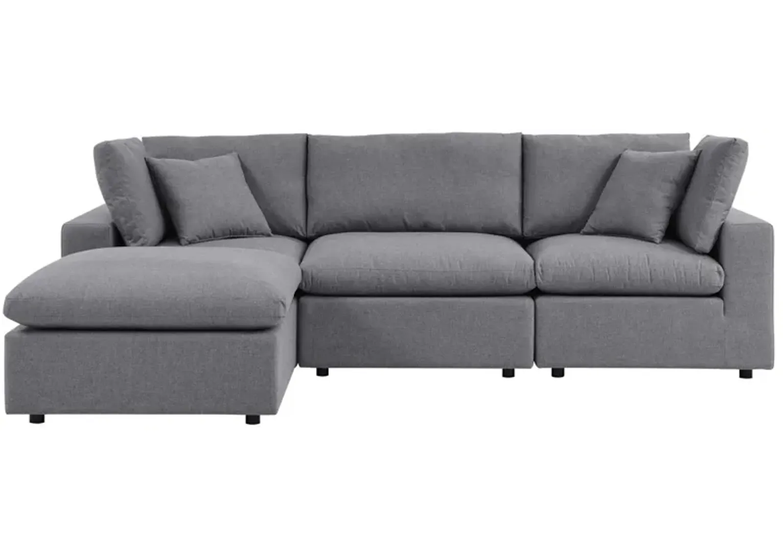 Commix 4-Piece Sunbrella� Outdoor Patio Sectional Sofa