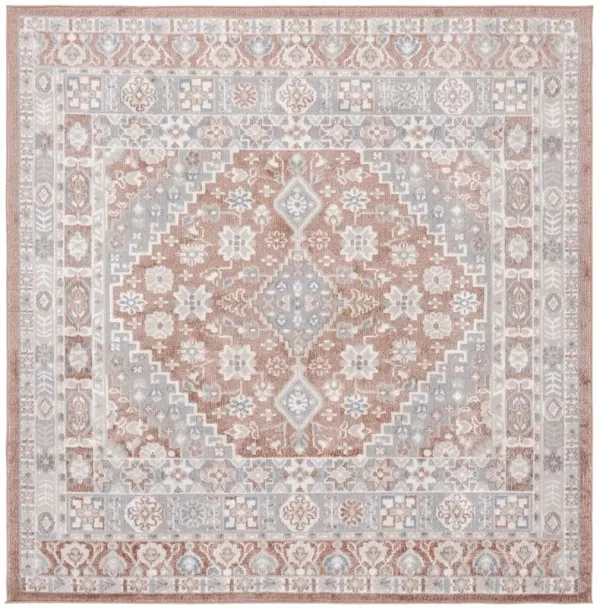 BLAIR WASHABLE 206 Multi 6'-7' X 6'-7' Square Square Rug