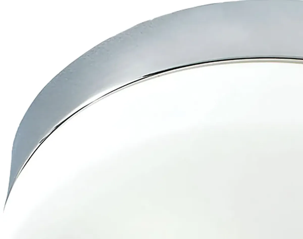 Disc 9" Wide 2-Light Flush Mount - Gray