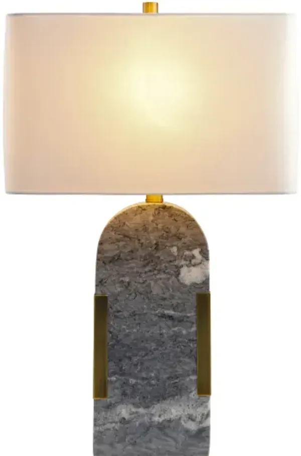 Auroria AUR-001 28"H x 17"W x 17"D Accent Table Lamp